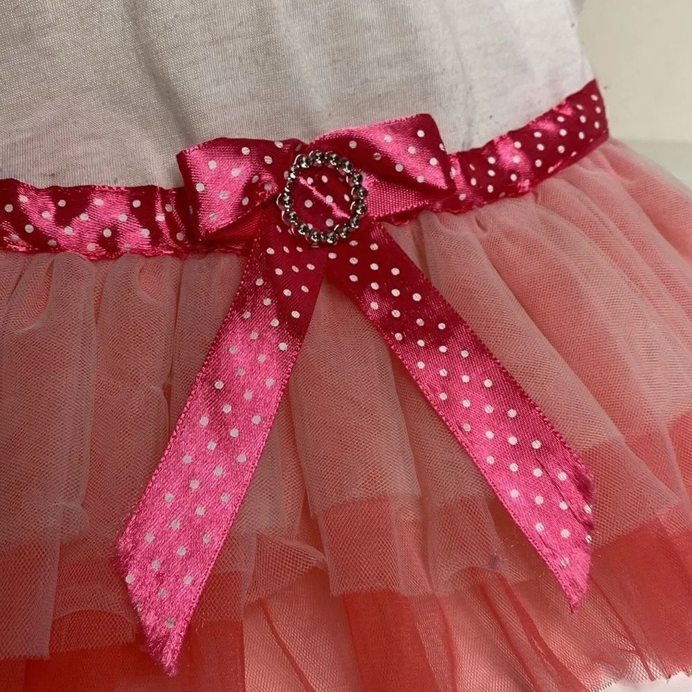 'Kiss Me' Tulle Skirt Dog Dress